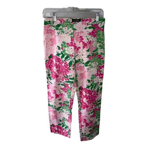 Pre-owned Lauren Ralph Lauren Short Pants In Pink