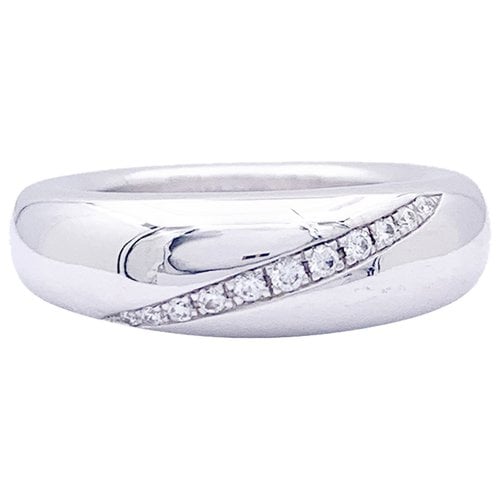 Pre-owned Chaumet Anneau White Gold Ring