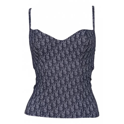 Pre-owned Dior Corset In Blue