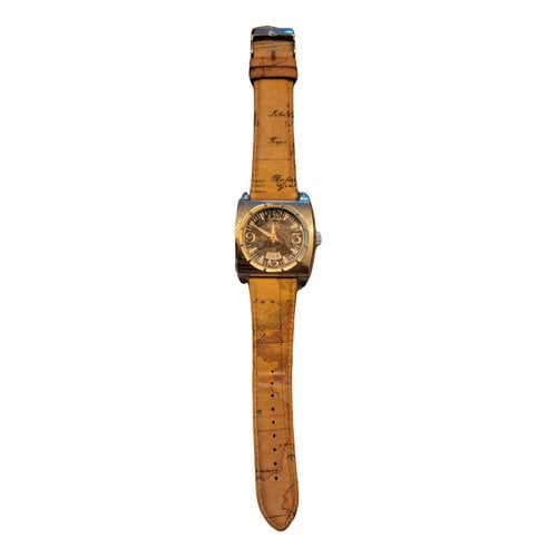 Pre-owned Alviero Martini Watch In Camel