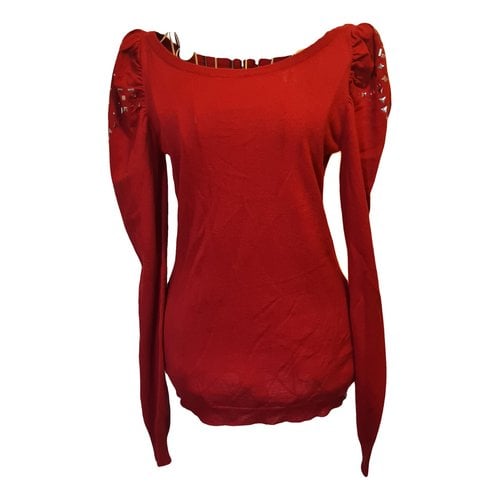 Pre-owned Miss Sixty Wool Jumper In Red
