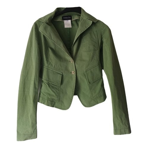 Pre-owned Patrizia Pepe Jacket In Green