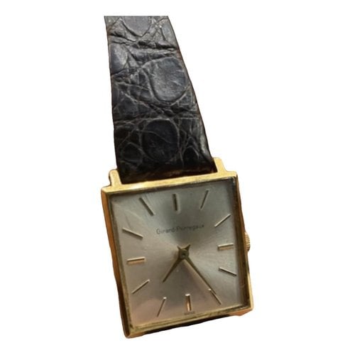 Pre-owned Girard-perregaux Watch In Gold