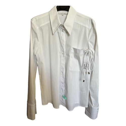 Pre-owned Patrizia Pepe Shirt In White