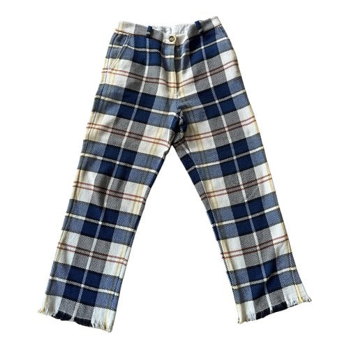 Pre-owned Mira Mikati Chino Pants In Blue