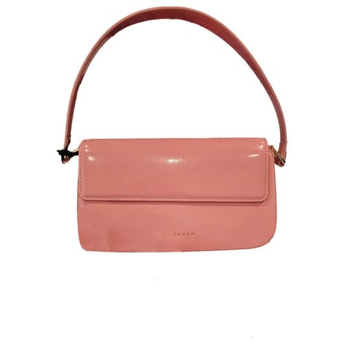 Pre-owned Dylan Kain Patent Leather Handbag In Pink