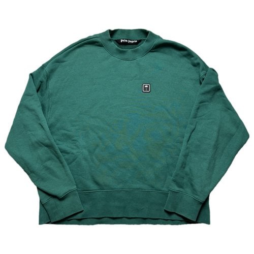Pre-owned Palm Angels Pull In Green