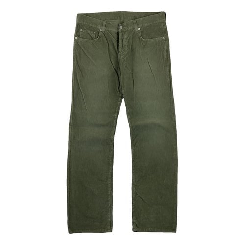 Pre-owned Helmut Lang Trousers In Green