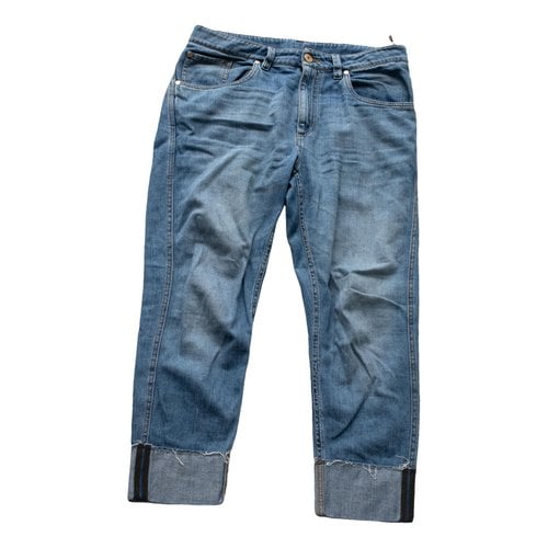 Pre-owned Brunello Cucinelli Jeans In Blue
