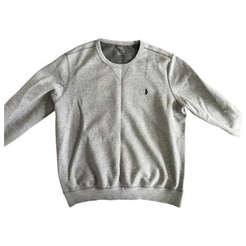 Pre-owned Polo Ralph Lauren Wool Sweatshirt In Silver