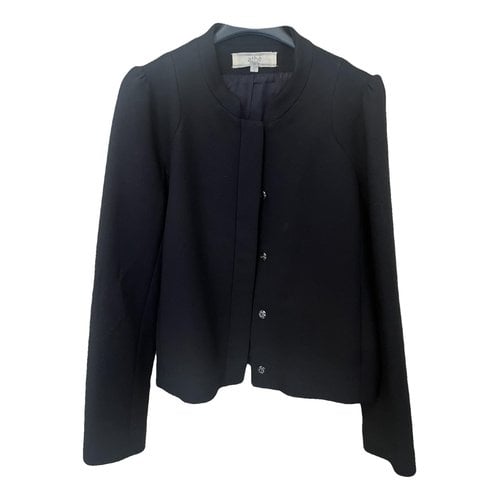Pre-owned Vanessa Bruno Wool Jacket In Black