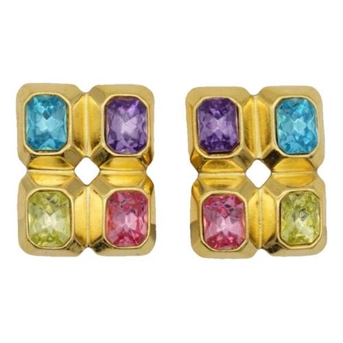 Pre-owned Trifari Earrings In Multicolour