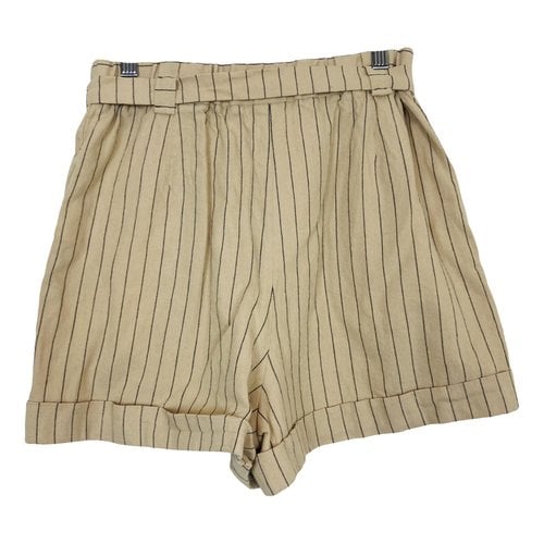 Pre-owned Maje Shorts In Beige