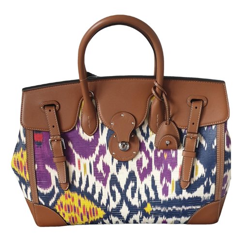 Pre-owned Ralph Lauren Leather Handbag In Multicolour