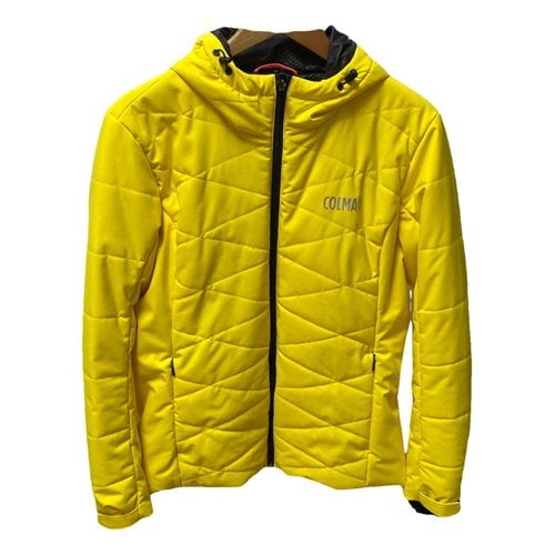 Pre-owned Colmar Puffer In Yellow
