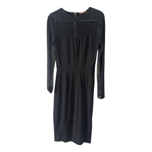Pre-owned Pnk Mid-length Dress In Black