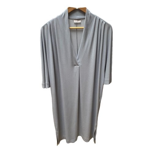 Pre-owned By Malene Birger Mid-length Dress In Grey