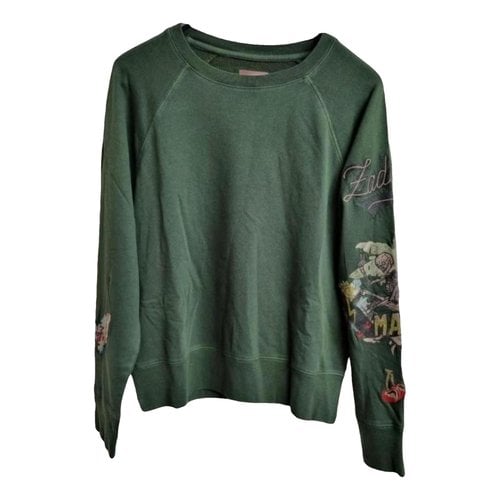 Pre-owned Zadig & Voltaire Sweatshirt In Green