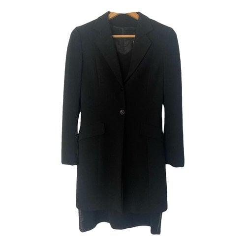 Pre-owned Roberto Verino Wool Dress In Black