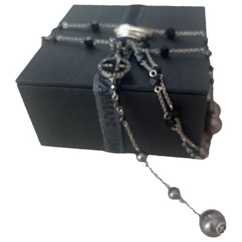 Pre-owned Emporio Armani Necklace In Black