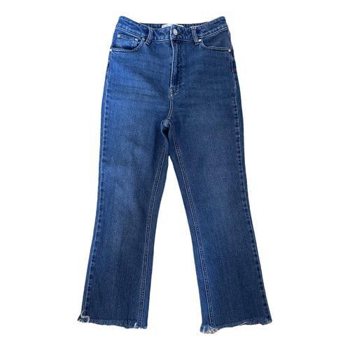 Pre-owned Tomorrow Bootcut Jeans In Blue