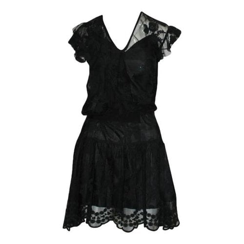 Pre-owned Anna Sui Dress In Black