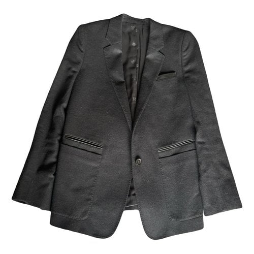 Pre-owned The Kooples Cashmere Blazer In Black