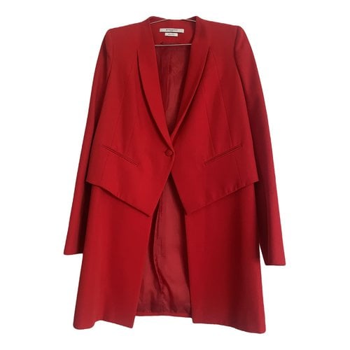 Pre-owned Givenchy Wool Blazer In Red