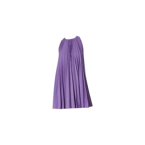 Pre-owned Valentino Mini Dress In Purple