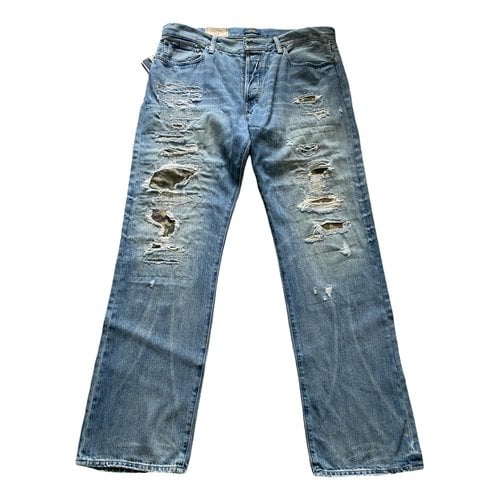 Pre-owned Polo Ralph Lauren Jeans In Blue