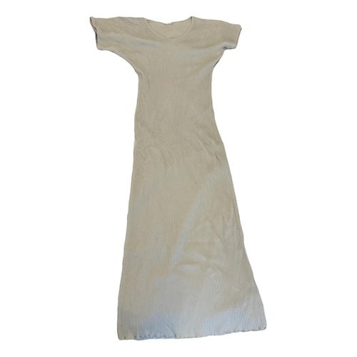 Pre-owned Filippa K Mid-length Dress In Ecru