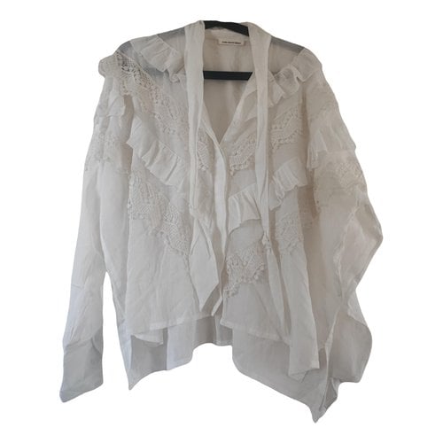 Pre-owned Isabel Marant Étoile Blouse In White