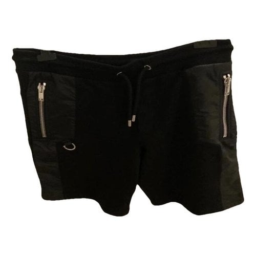 Pre-owned Les Hommes Trousers In Black