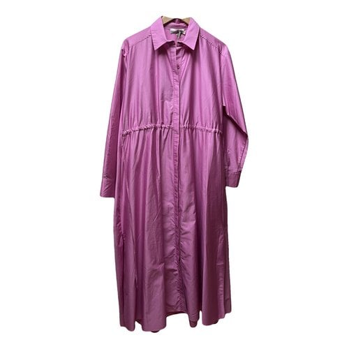 Pre-owned Devotion Twins Maxi Dress In Pink