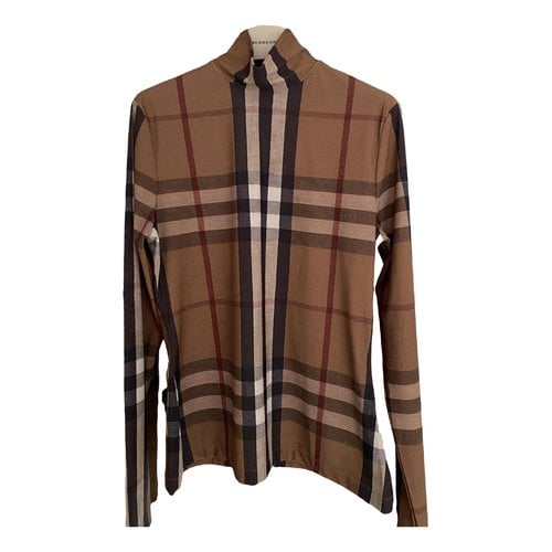 Pre-owned Burberry Vest In Brown