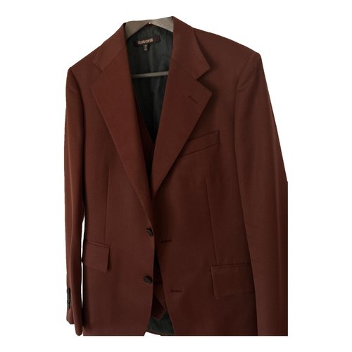 Pre-owned Roberto Cavalli Wool Suit In Other