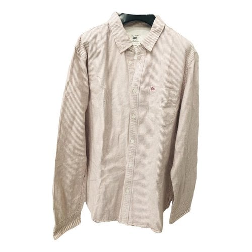 Pre-owned Lee Shirt In White