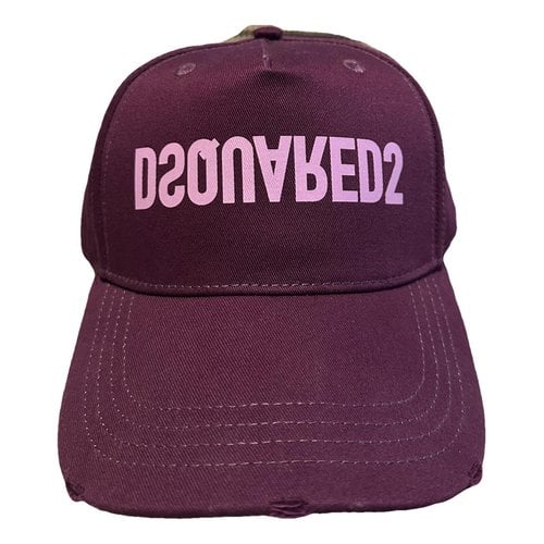 Pre-owned Dsquared2 Hat In Purple
