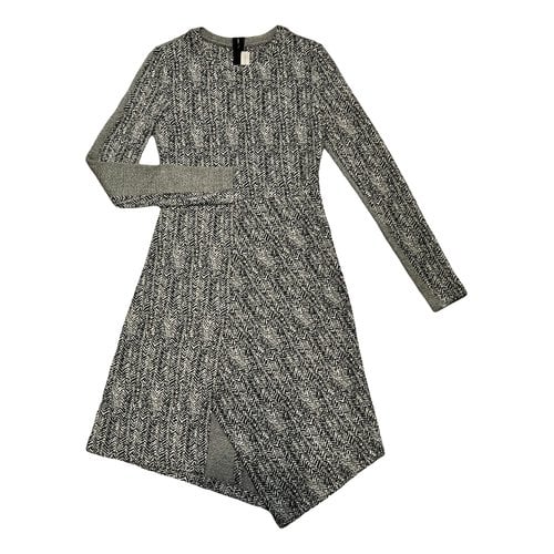 Pre-owned Stella Mccartney Wool Mid-length Dress In Grey