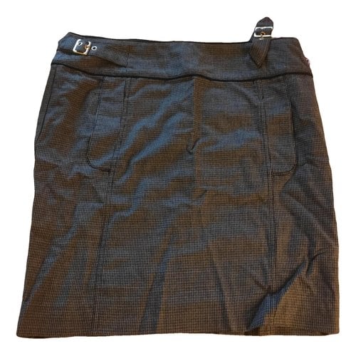 Pre-owned Max & Co Mid-length Skirt In Anthracite