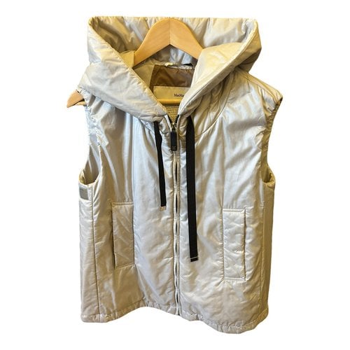 Pre-owned Max Mara Short Vest In Grey