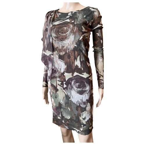 Pre-owned Liujo Silk Mid-length Dress In Other