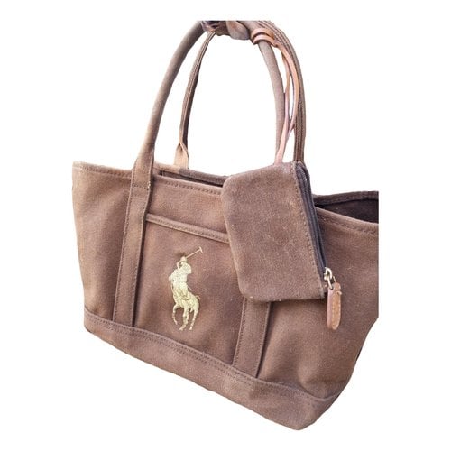 Pre-owned Ralph Lauren Handbag In Brown
