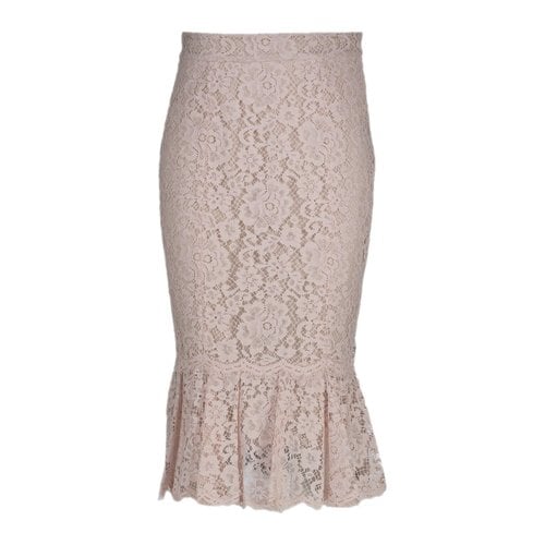 Pre-owned Dolce & Gabbana Mid-length Skirt In Pink