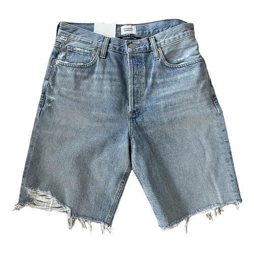 Pre-owned Citizens Of Humanity Shorts In Blue