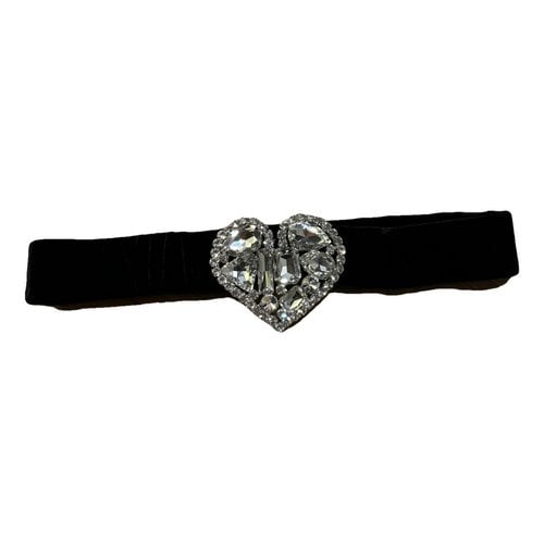 Pre-owned Alessandra Rich Belt In Black