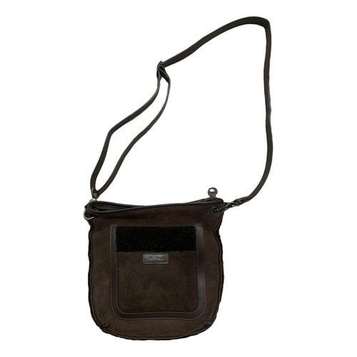 Pre-owned Longchamp Leather Crossbody Bag In Brown