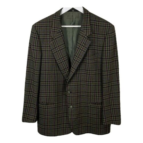 Pre-owned Valentino Wool Suit In Brown