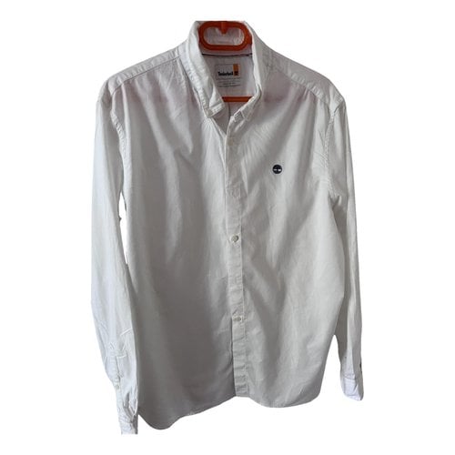Pre-owned Timberland Shirt In White