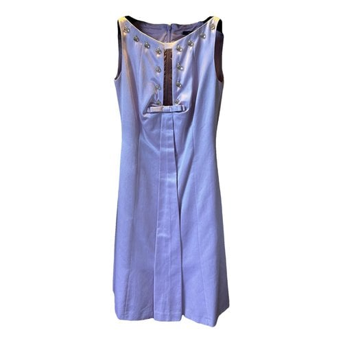 Pre-owned Tara Jarmon Silk Mini Dress In Other